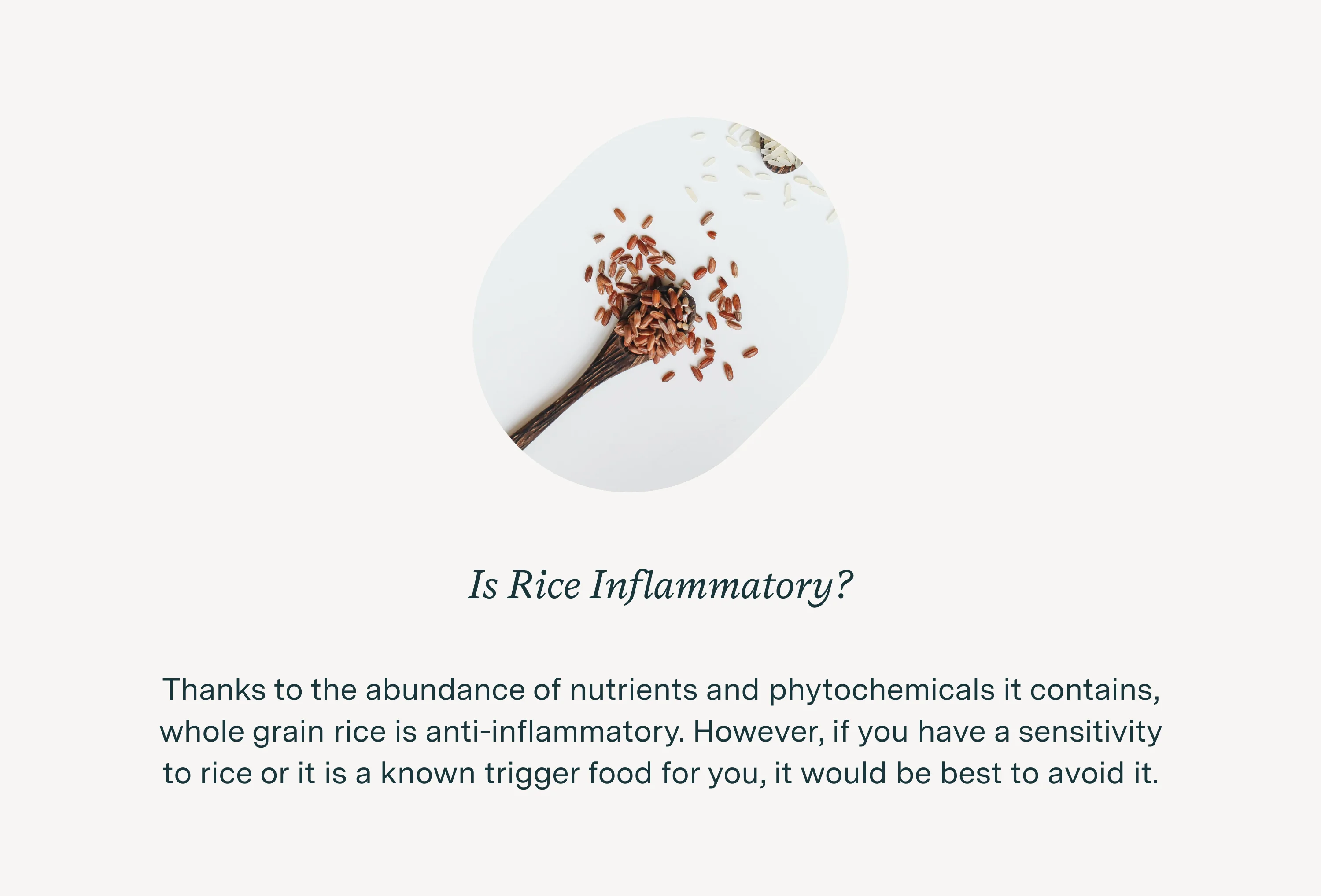 Is Rice Inflammatory? Two Little Known (but Major!) Benefits of Grains